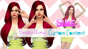 the sims 4 how to install custom
