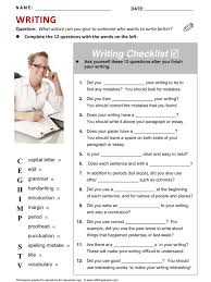 English teaching worksheets  Writing essays Image task   task achievement in Writing Task   category in page What s