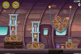 In angry birds rio , the real angry birds are kidnapped and taken to the magical city of rio de janeiro. Angry Birds Rio Smugglers Plane Level 12 10 Angrybirdsnest