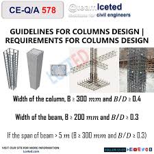 guidelines for columns design