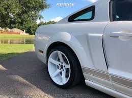 2007 ford mustang shelby gt with 18x8