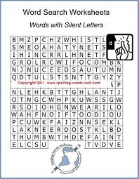 Word Search Worksheets For Fun Spelling Practice