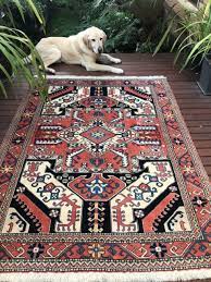 handmade wool carpet kazakh sareban rugs