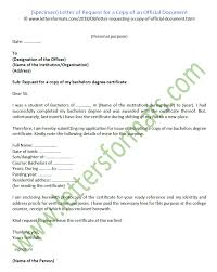 Check spelling or type a new query. Sample Letter Of Request For A Copy Of An Official Document