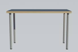 Brand new ikea alex drawer/linnmon desk computer vanity table white. 3d Model Table Ikea Linnmon 10973 Cgtrader