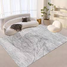 1pc modern simple plush carpet for