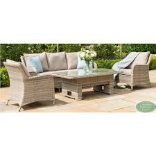 cotswold 3 seat sofa dining set with
