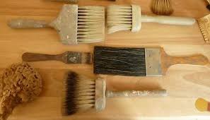 They are available in various sizes, shapes, and materials. Professional Vintage Decorators Paint Brushes More W Wright Sons Ltd Lymm 308612185