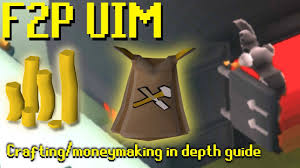 In this osrs ironman money making guide, we will be talking about everything you need to know to get started and how you can earn more osrs gold through this game mode. Osrs F2p Uim Ironman Crafting And Money Making Guide Youtube