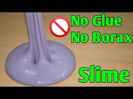 how to make slime without glue or borax