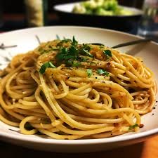 vegetarian spaghetti aglio e olio