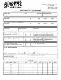 Application For Employment Template Letter Sample Doc Job