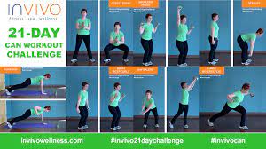 21 day fitness challenge invivo wellness