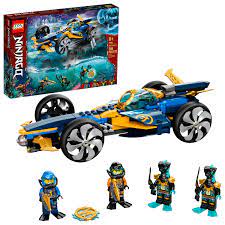 Buy LEGO NINJAGO Ninja Sub Speeder 71752 Building Toy Includes NINJAGO Cole  and Jay Minifigures (356 Pieces) Online in India. 218884408