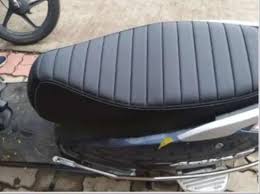 Buy Durable Black Pu Leather Bike Seat