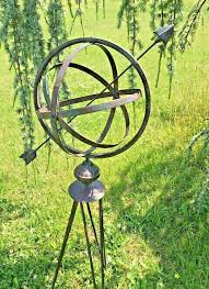 armillary sphere garden stand ornament