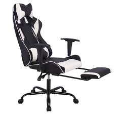 The chair not only adds to the look of your space but gives the comfort every gamer. Bestoffice Fdw Hl Oc468 White Ergonomic Racing Style Adjustable Office Gaming Chair White For Sale Online Ebay