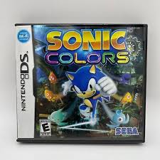 sonic colors the video game nintendo ds