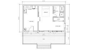 Cabin Guest Tiny House Plans