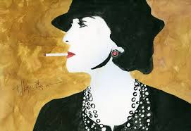 Coco Chanel P J Lewis Art Gallery