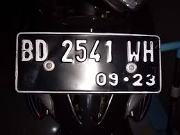 mengenal arti dan kode plat nomor kendaraan