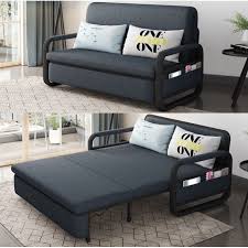 Multifunction Fabric Sofa Bed With