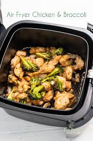 air fryer en broccoli in air fryer