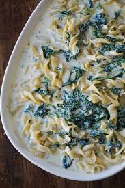 spinach and ricotta noodle kugel