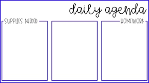 Daily Agenda Editable Ppt Slides