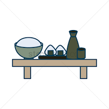 Find great deals on ebay for japanese dining table. Japanese Traditional Dining Table Vector Image 1592544 Stockunlimited
