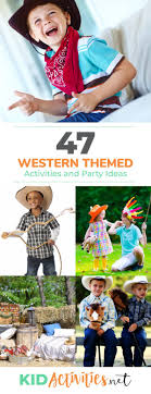 for kids western themed party ideas