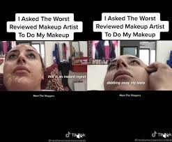 worst reviewed makeup artist gives