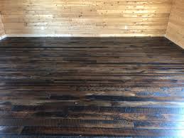 making barn wood floors look great