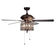 Lamps, lighting and ceiling fans from the largest online selection at ebay.com. Warehouse Of Tiffany Mariposa 52 In Rustic Bronze Chandelier Ceiling Fan With Light Kit Cfl8324rb The Home Depot
