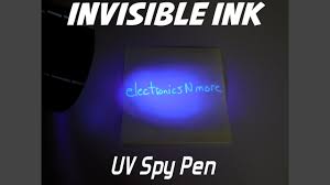 Invisible Ink Uv Spy Pen Secret Messages Youtube