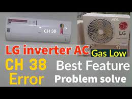 lg inverter ac error code ch 38 how to
