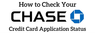 chase credit card application status