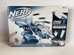 nerf n strike nintendo wii game and 1