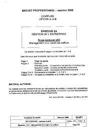 Languages french native or bilingual proficiency english. Corrige Sujet Bp Coiffure 2012 Pdf Notice Manuel D Utilisation