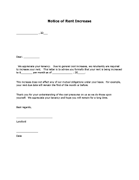 Rent Increase Letter Legalforms Org Legal Docs Late Rent