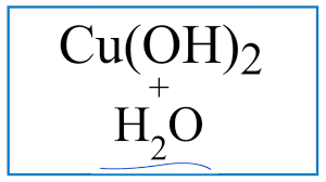 equation for cu oh 2 h2o