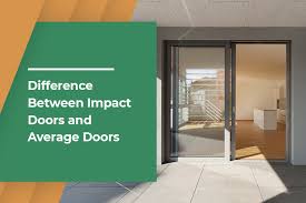 difference between impact doors and