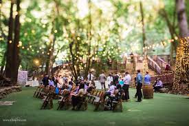 16 amazing wedding venues with redwoods