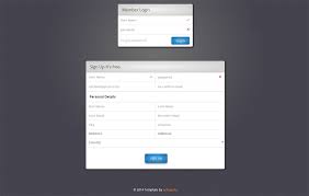 Web Login Form Signup Form Template By W3layouts