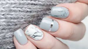 diy water marble nail design is not as
