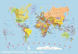 world map wallpaper by maps