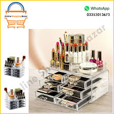 6 drawer makeup organizer storage box1
