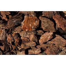 premium large pine bark mulch