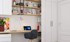 Wall Mounted Study Table Design Ideas