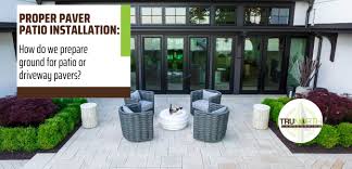 proper paver patio installation how do